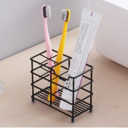 Metallic Toothbrush & Paste Holder