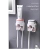 Automatic Toothpaste Dispenser & Toothbrush Holder