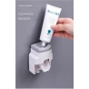 Automatic Toothpaste Dispenser & Toothbrush Holder