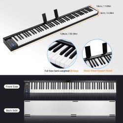 88 Keys Digital Electronic Piano with Sustain Pedal