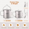 Lightweight 3 Piece Set for Outdoor Camping