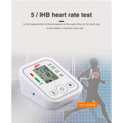 Smart Arm Blood Pressure Monitor Rechargeable Voice Playback For Accurate Measurements