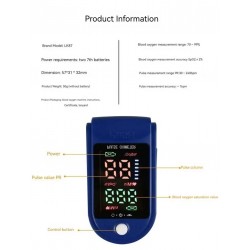 Portable Visual Finger Clip Home Use LED Oximeter