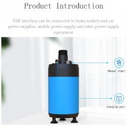 Portable Battery Powered Outdoor Camping Electric Shower