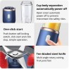 Small Portable Electric Juicer with Stainless Steel Blades & Cup