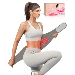 Red Light Infrared Therapy Belt for Lower Back Muscle Pain