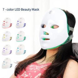 Facial LED Photon Therapy Mask for Skin Rejuvenation & Beauty