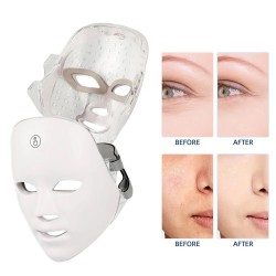 Facial LED Photon Therapy Mask for Skin Rejuvenation & Beauty