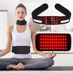 Therapy Red Light Infrared Wearable Belt Chin Strap Pain Relief