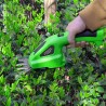 3.6 Volts Cordless Hedge Trimmer Gardening Tool with 2 Blades & Rechargeable Lithium Battery