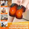 Electric Heating Knee Massage & Joint Physiotherapy Osteoarthritis Vibrator Knee Pad for Pain Relief