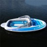 PVC Inflatable 6-Person Water Party Island Drift Boat