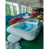 PVC Inflatable 6-Person Water Party Island Drift Boat