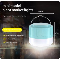 Portable Camping Lights Rechargeable lamp Led Light Lantern Emergency Bulb High Power Tents Lighting Flashlight Equipment Bulb