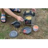 10 Plates Foldable Camping Stoves Windshield