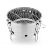 Portable Folding Split Stainless Steel Fire Pit Camping Picnic Charcoal BBQ