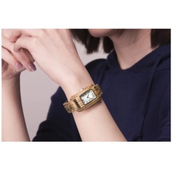 Small Wooden Wrist Watch Timepiece in Wooden Box