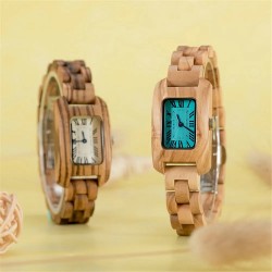 Small Wooden Wrist Watch...