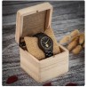 Personalised Wood Wrist Watch For Women Simulated Diamond Dial Wife Girlfriend Clock Fashion Quartz Wooden Watches for Ladies