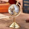 Spinning Globe Desk Copper Clock Mechanical