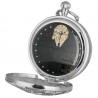 Retro Antique Large Size Pocket Watch with Chain Timepiece