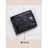 Men's Wallets With 100 US Dollar Pattern Wallet Male Leather Wallet Photo Card Holder Fashion Large Capacity Wallet Purse Bag