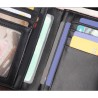 Short RFID Anti Demagnetization Wallet with Coin Zipper & Bank Card Holder