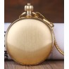 copy of Brushed Bronze Retro Automatic Stylish Mechanical Pocket Watch