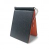 Solid Color PU Leather with Money Clips Thin Wallet