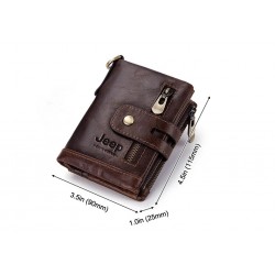 Small Wallet with Mini Card Holder & Coin Pouch Purse