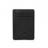 Slim Leather Credit Card & ID & Money Solid Color Simple Wallet