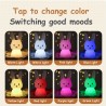 7 Color Rabbit Night Light