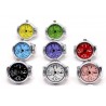 Mini Vintage Punk Finger Elastic Strap Alloy Watch Rings Jewelry Clocks