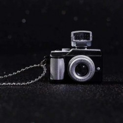 Retro Shutter Sound Flash Camera Pendant Necklace Fashion Jewelry