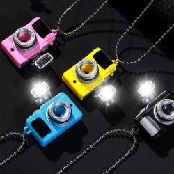 Retro Shutter Sound Flash Camera Pendant Necklace Fashion Jewelry