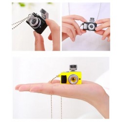 Retro Shutter Sound Flash Camera Pendant Necklace Fashion Jewelry