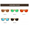 Vintage Bamboo and Wood Polaroid Sunglasses for Fashion & Sports