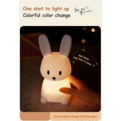 7 Color Rabbit Night Light