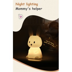 7 Color Rabbit Night Light