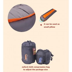 Desert&Fox Camping Sleeping Bag Lightweight 4 Season Warm & Cold Envelope Backpacking Sleeping Bag for Outdoor Traveling Hiking