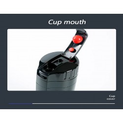 12V 24V Car Heating Cup Electric Kettle Stainless Steel Smart Temperature Control Touch LCD Display Travel Coffee Mug Warmer