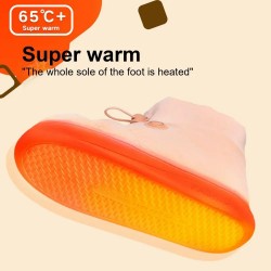 Heated Foot Warmer Shoes Non-Slip Electric Foot Warmer For Shoes Winter Must Have Heated Shoes For Home Offices Dorm Apartment