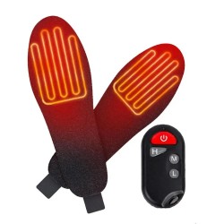 Heating Rechargeable Insoles with Remote Control Foot Warmer Insoles