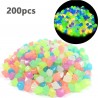 200Pcs/pack Luminous Stones Outdoor Fish Tank Decoration Aquarium Yard Decor