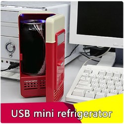 Mini 5 Volt Desktop/Car Beverage Cooling USB Fridge