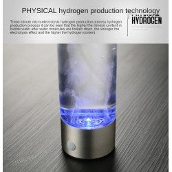 Hydrogen Generator Filter Alkaline Maker Portable Water Bottle