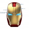 Cool Wireless Iron Man Mouse Mice Ergonomic 2.4g Portable Mobile Computer Click Optical Usb Receiver For Pc Laptop Mac Book Toys