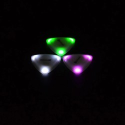 Touch Luminous Glowing Guitar Plectrum/Pick with LED Light