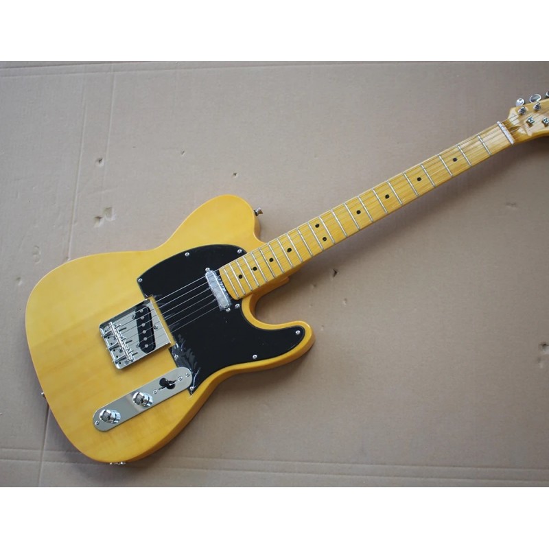 Butterscotch Telecaster Shaped Electric Guitar