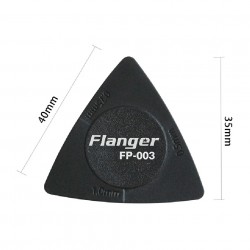 Flanger 3 Thickness Triangular Guitar Picks Anti-Slip Style Picks